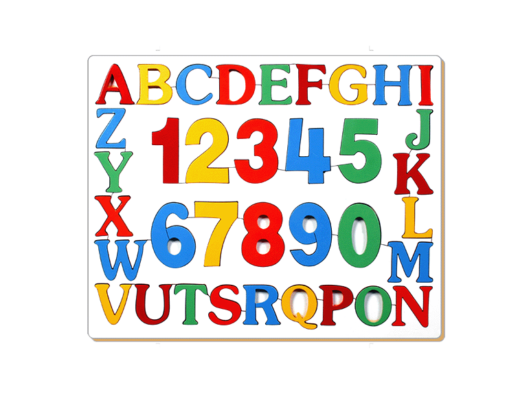 Little Genius English Alphabet Uppercase + Number(AL-05)