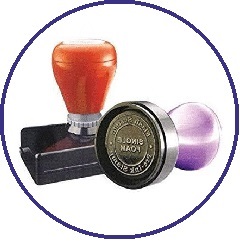 PRE INK STAMPS