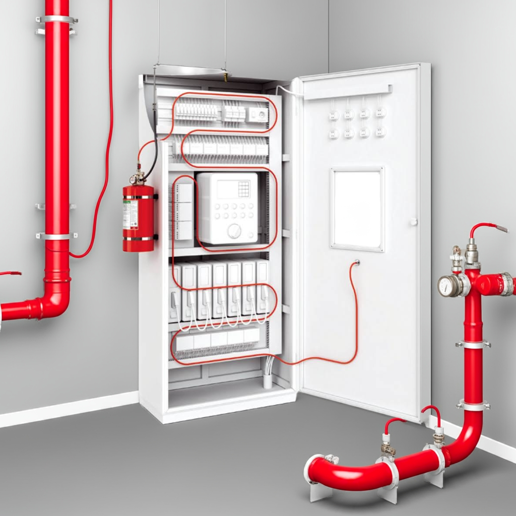Gas Based Fire Suppression System