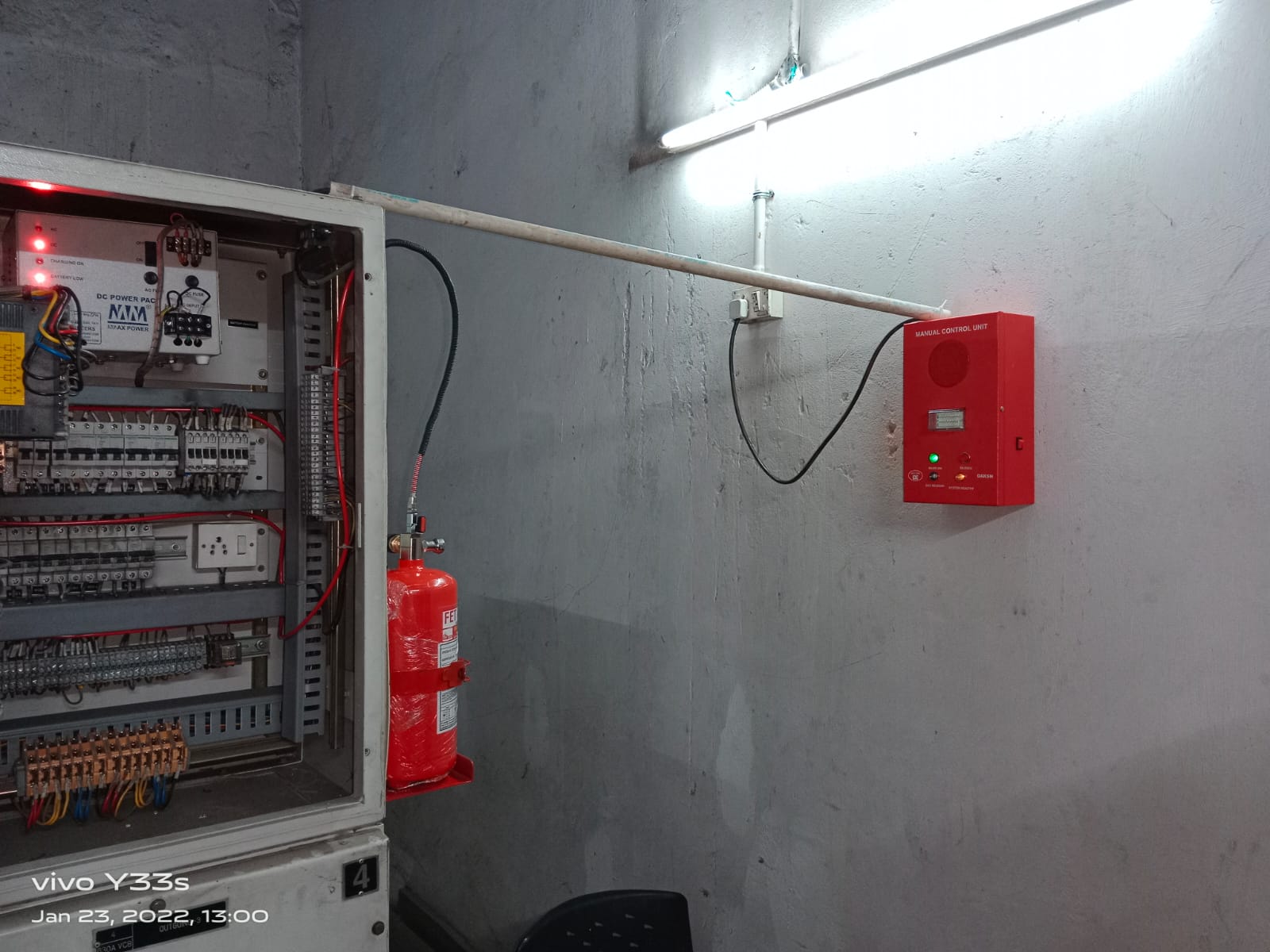 FM-200 Fire Suppression System