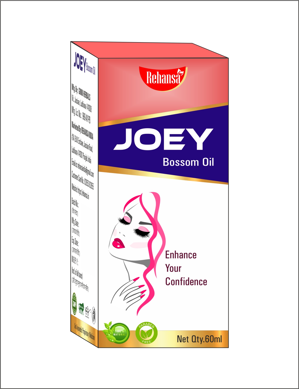 JOEY BOSSOM OIL 60ML
