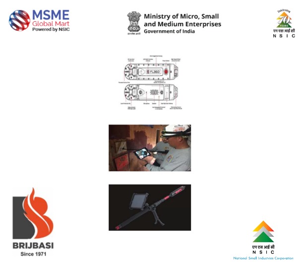 BRIJBASI® VLC–Victim Location Camera (360° Rescue Camera)