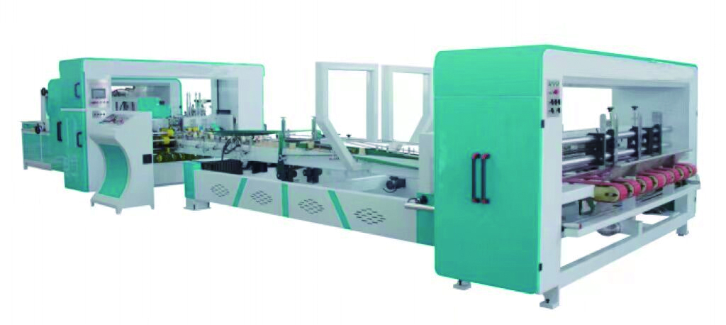 FULLY AUTOMATIC FOLDER GLUER STICHING MACHINE 