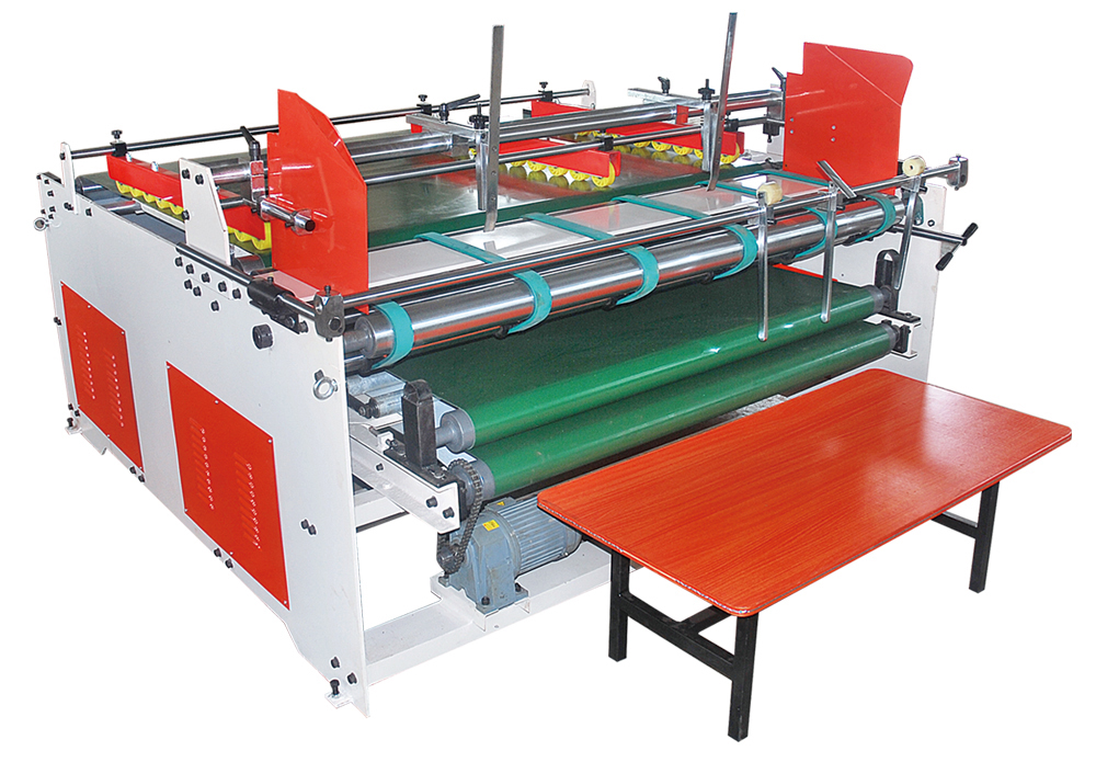 SEMI AUTOMATIC BELT GLUER MACHINE 