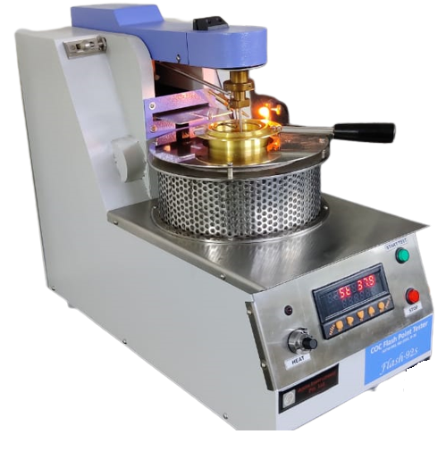 Semi Automated Cleveland Open Cup Flash Point Tester