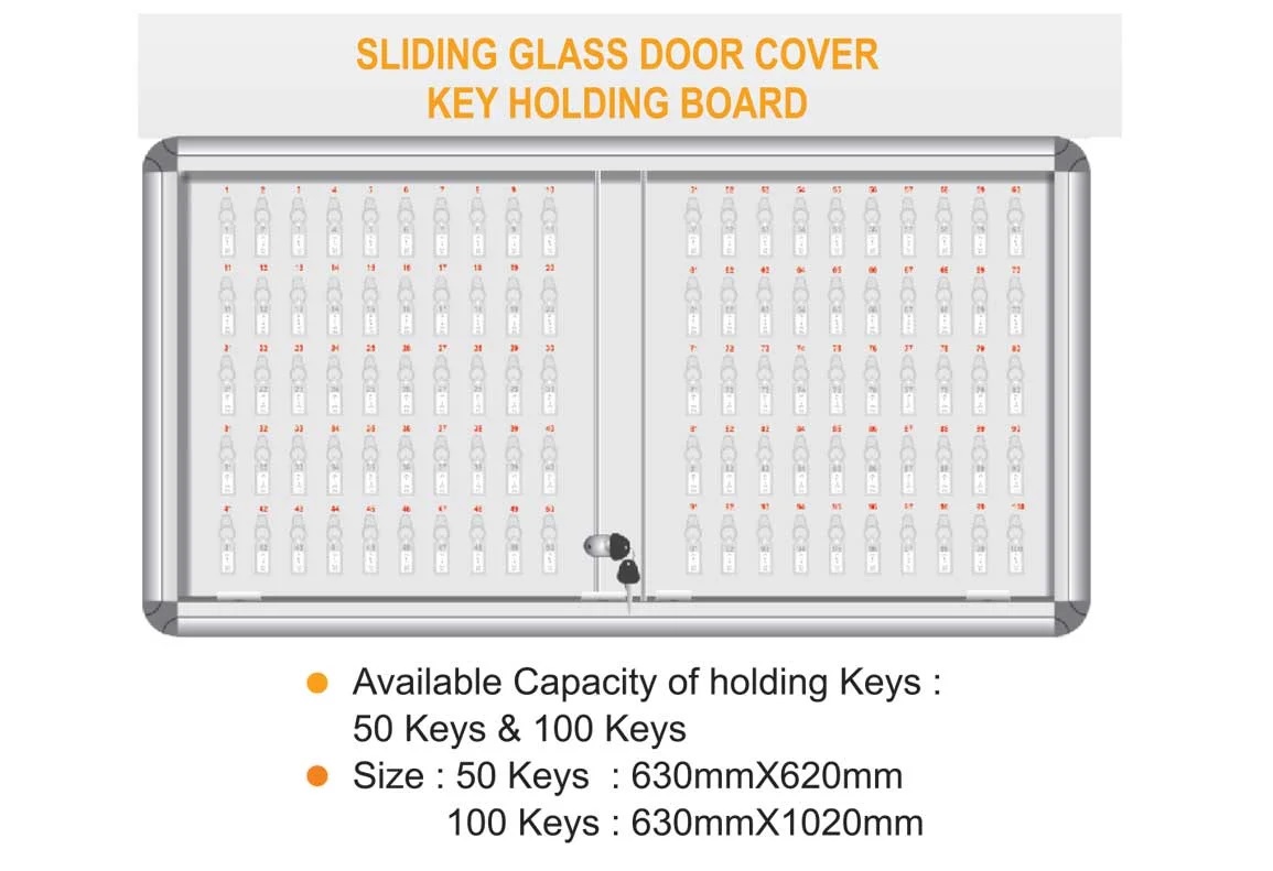 SLIDING GLASS DOOR COVER BOARD (KEY HOLDING BOARD)