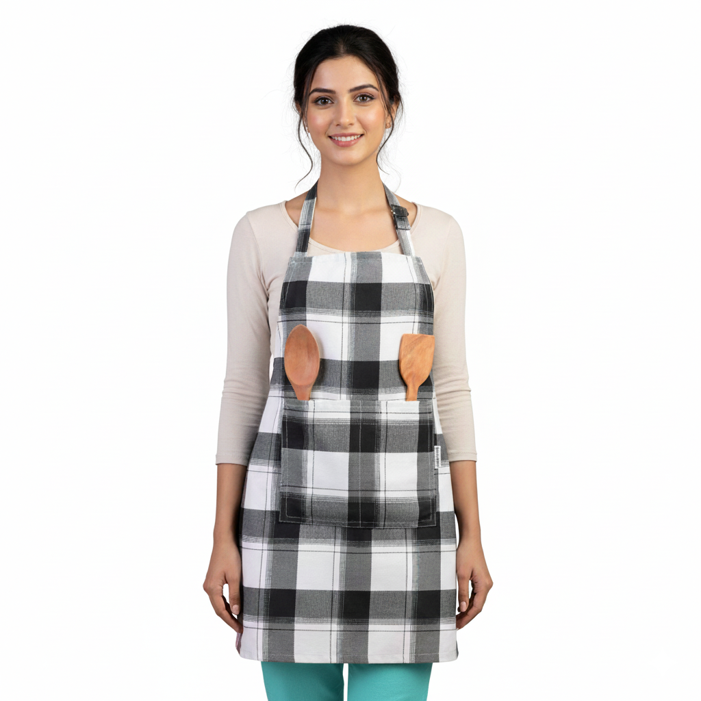 Buffalo Check Kitchen Apron