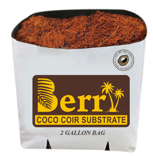 Open Top Coir Bag,  Dimensions 20*26*30 / 1.8Kg - 16 liters, Washed, 