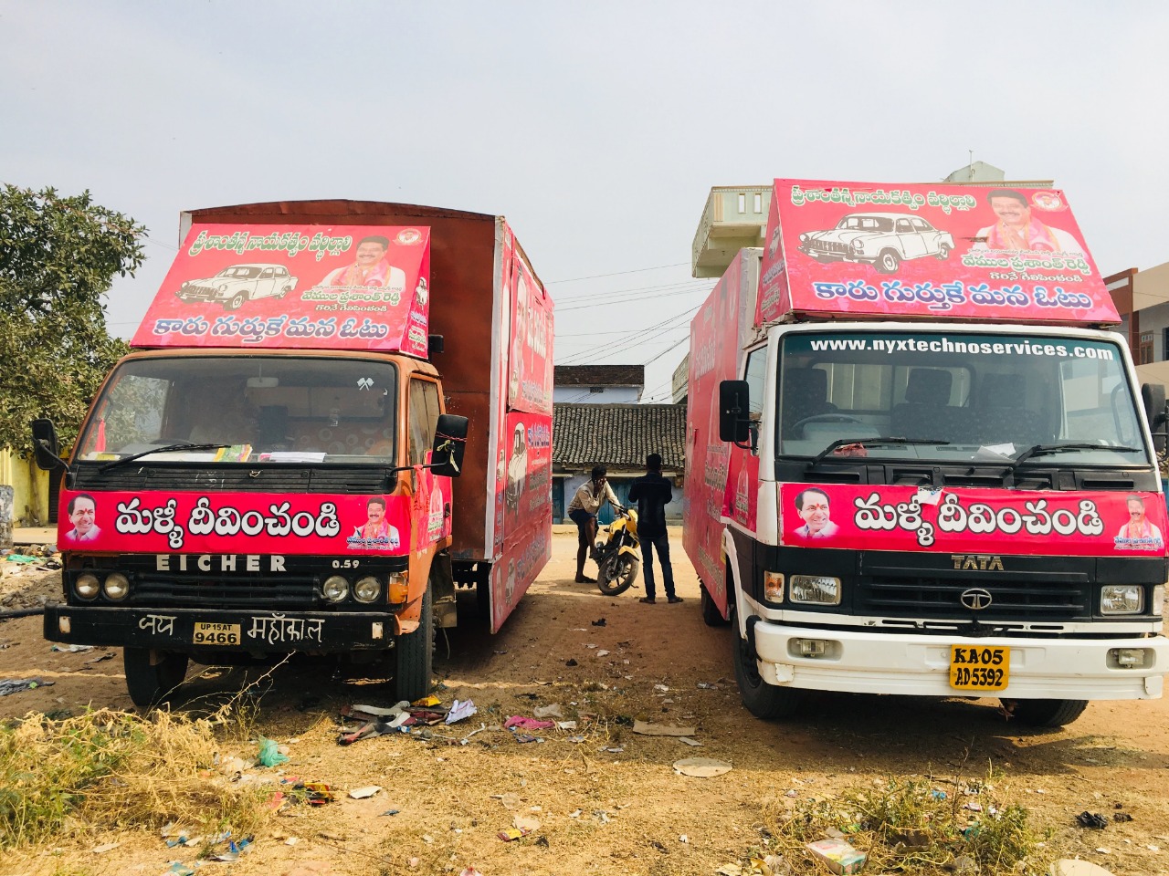 Election LED Mobile Van Advertising Services