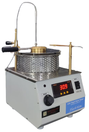 Manual Cleveland Open Cup (COC) Flash Point Tester