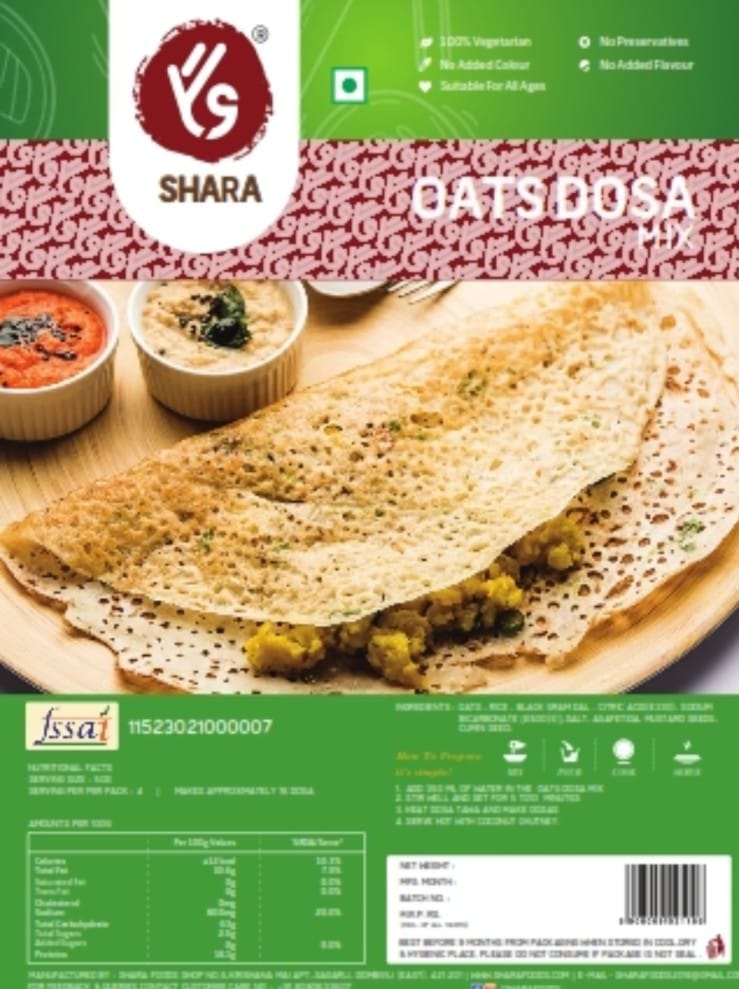 Oats Dosa Mix