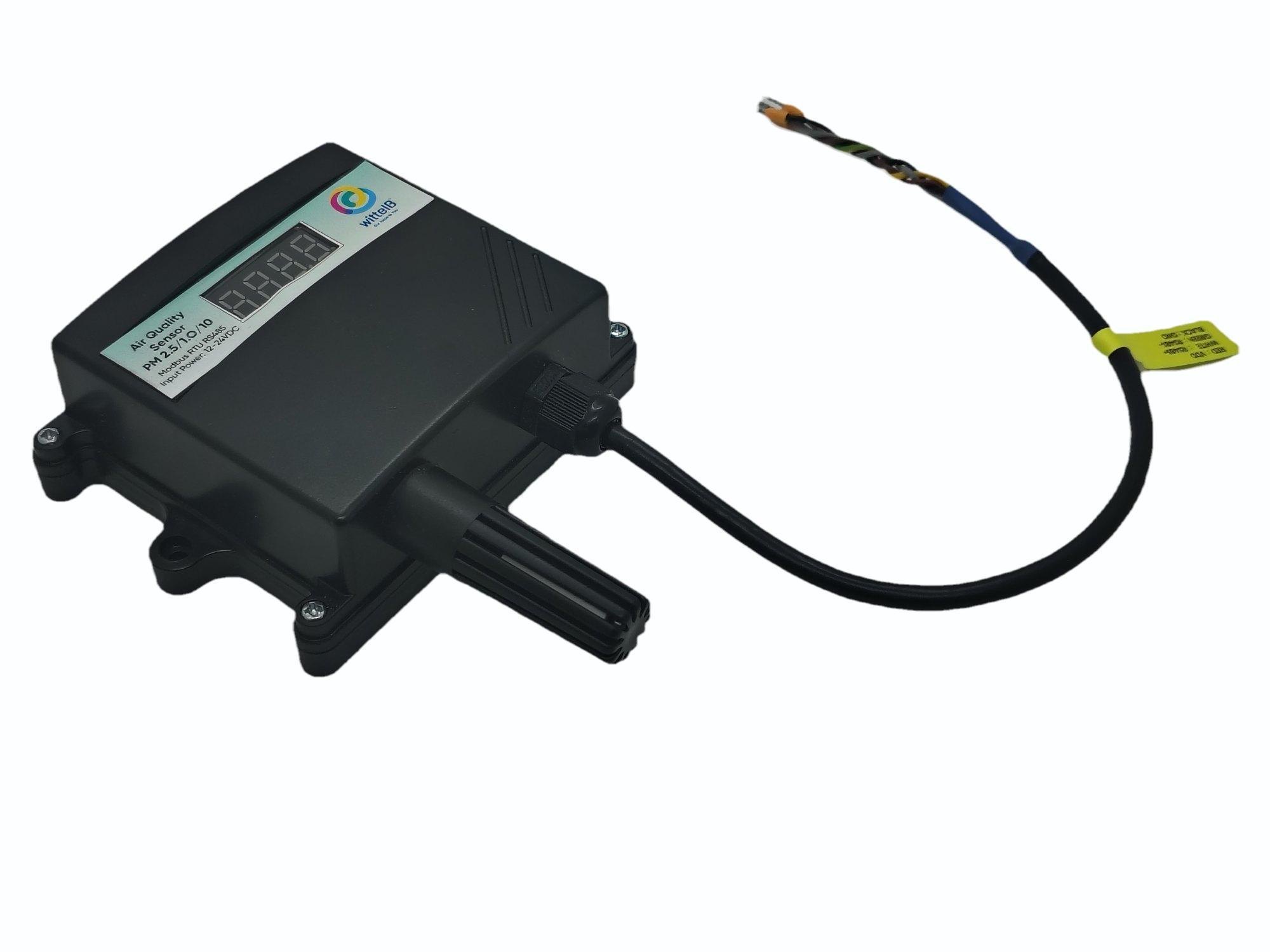 Air Quality PM Sensor 2.5,1.0,10.0 w Display n Modbus RTU RS485|WIN-SN-PM-M-D