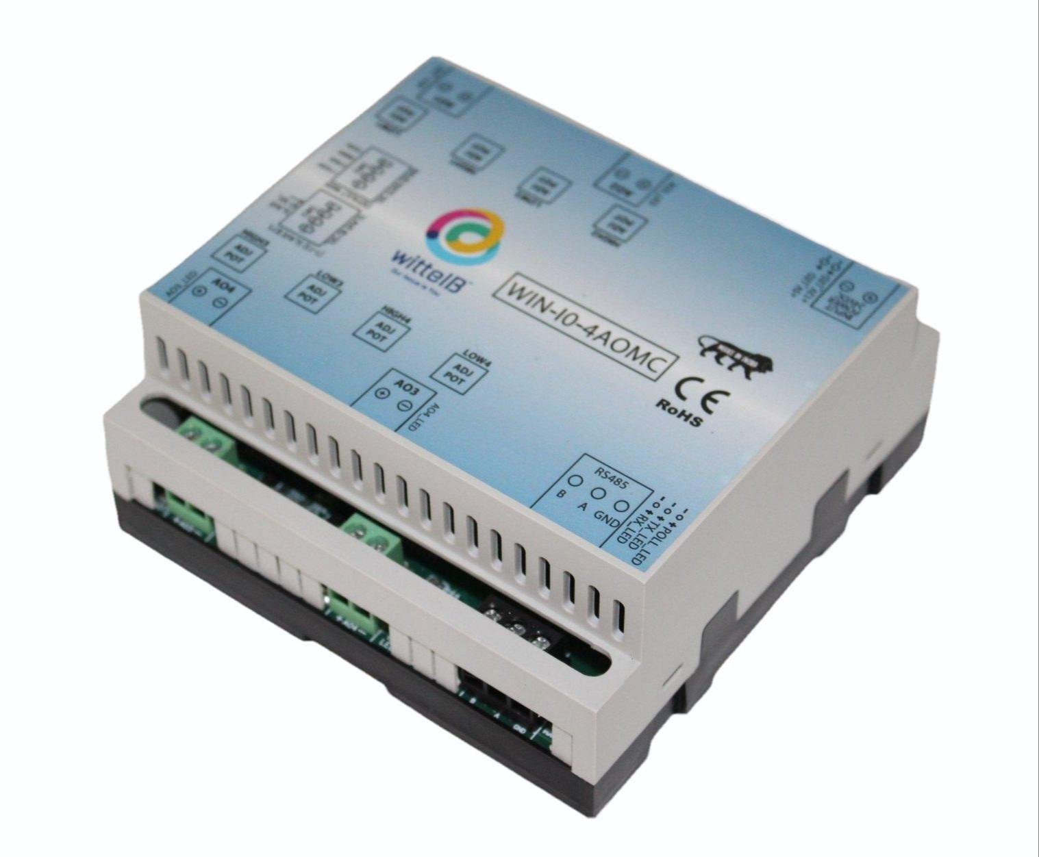 4 Analog Output Current w Modbus RTU RS485|WIN-IO-4AOMC