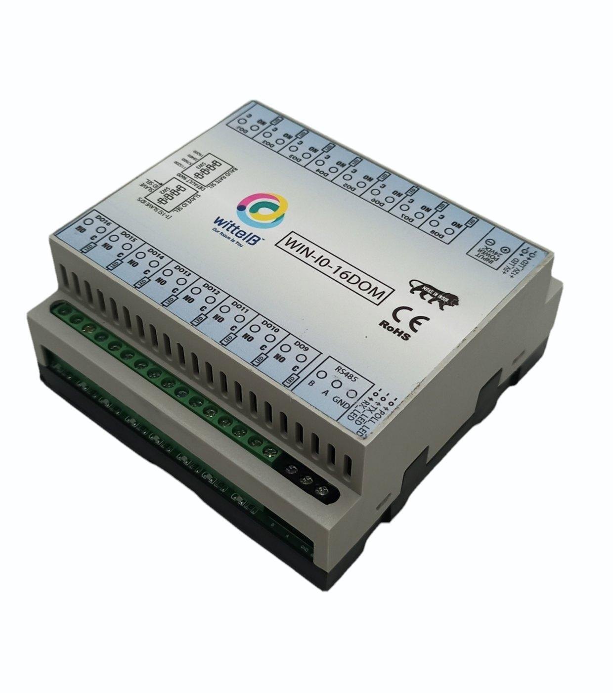 16 Digital Output (Relay) with Modbus Rs485 WIN - IO - 16DOM