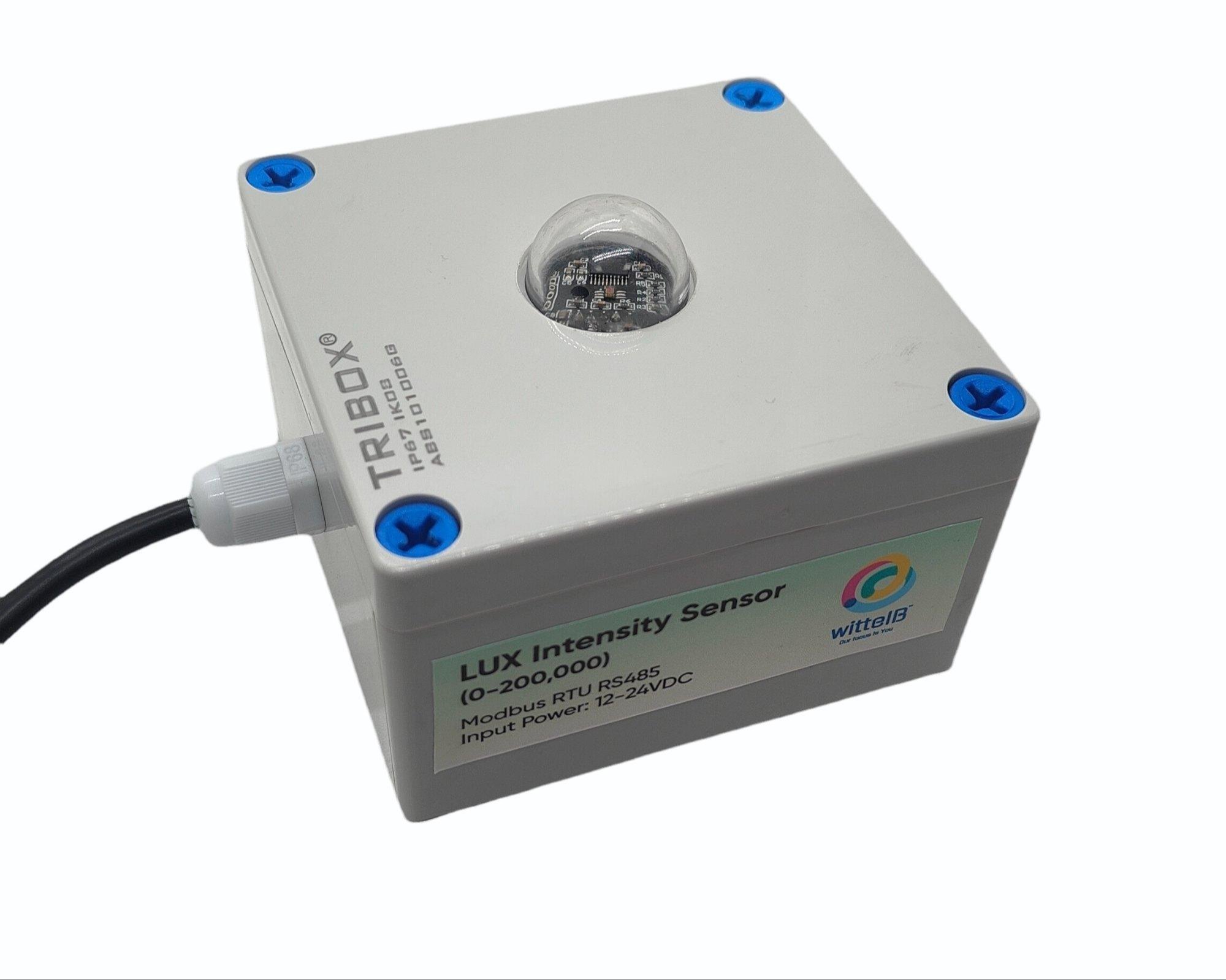Lux Sensor with Modbus RS485 (0 - 200k)|WIN-SN-LUX-M-200k