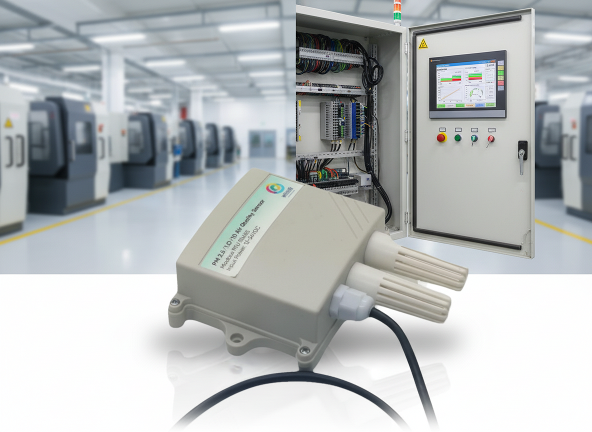 Air Quality PM Sensor 2.5, 1.0, 10 w Modbus Rs485|WIN-SN-PM-M