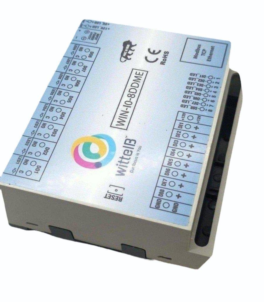 8 Digital Input n 8 Digital Output w Modbus TCP Ethernet|WIN-IO-8DDME
