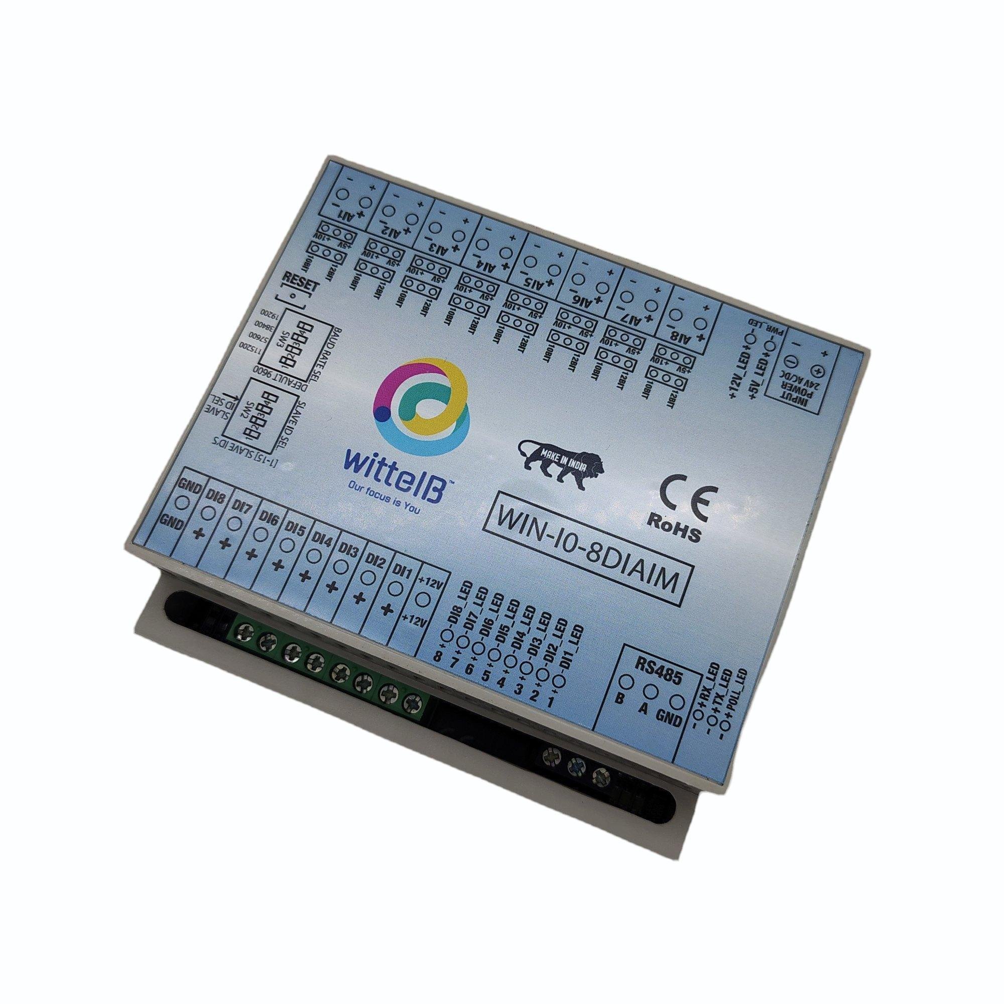 8 Digital Input n 8 Analog Input with Modbus RS485|WIN-IO-8DIAM