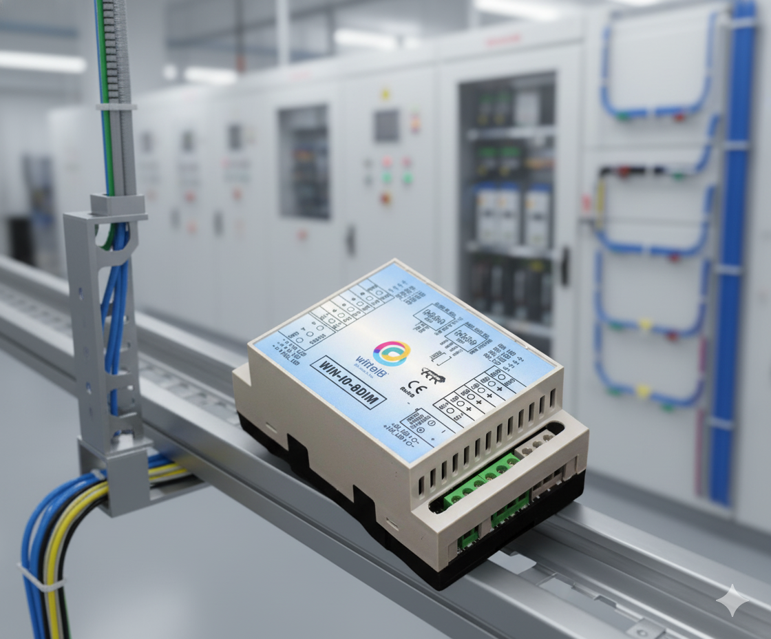 8 Port Digital Input Module with Modbus RTU RS485|WIN-IO-8DIM