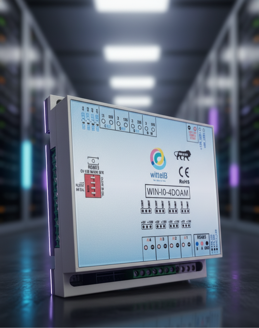 4 Digital Output n Analog Output with Modbus Rs485|WIN-IO-4DOAOM