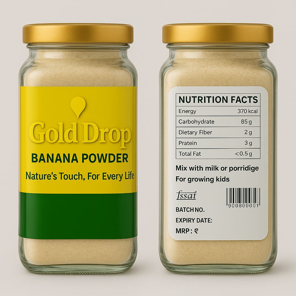 Natural Banana Powder 01