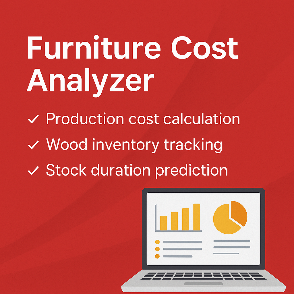 Furniture Stock & Cost Analyzer