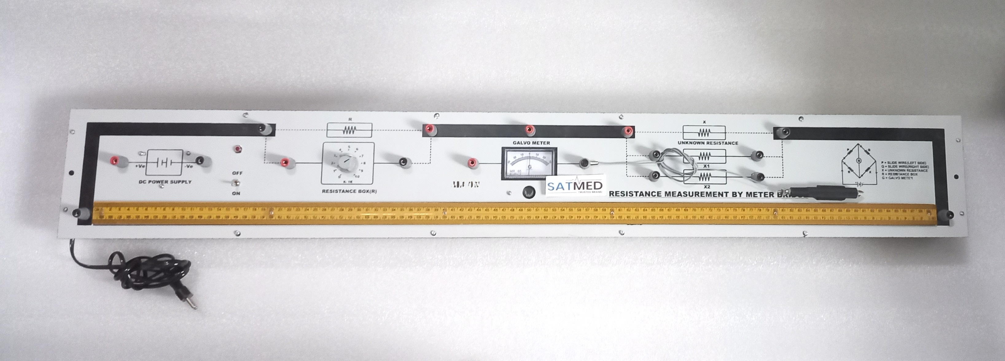 Meter Bridge Complete Set with DC Power Supply