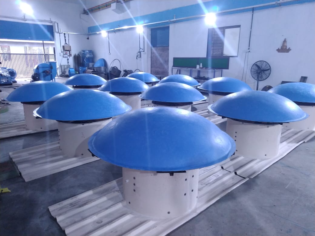 MOTORIZED ROOF EXHAUST FAN