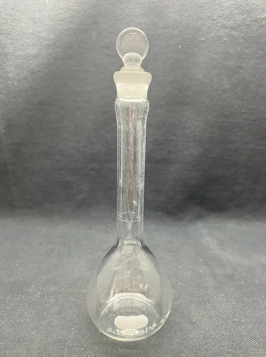 Volumetric Flask with Stopper Borosilicate Glass