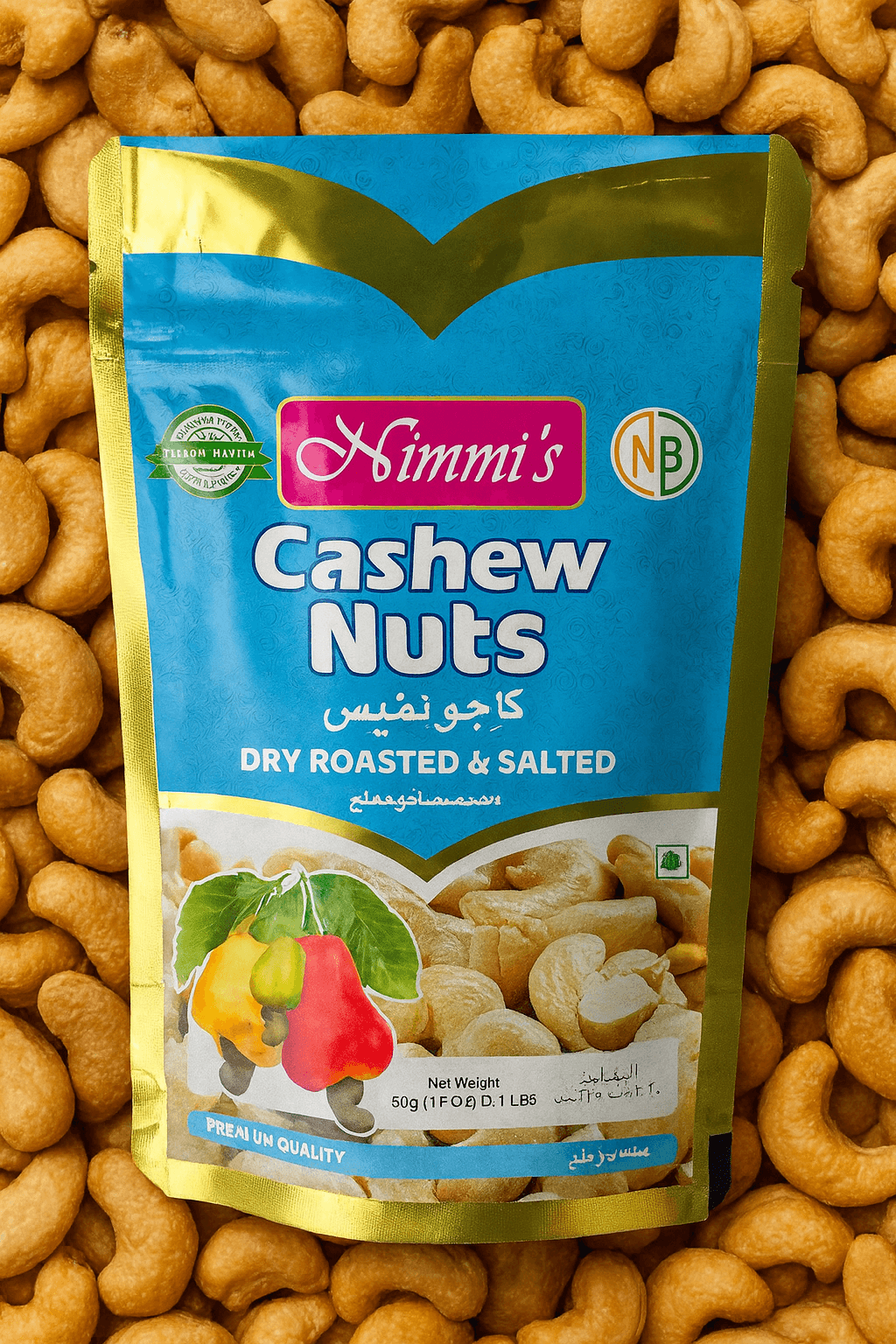 W320 Indian Cashew kernal Dry Roasted & Salted