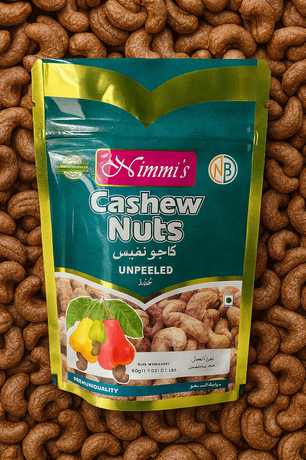 W320 Indian Cashew Unpeeled