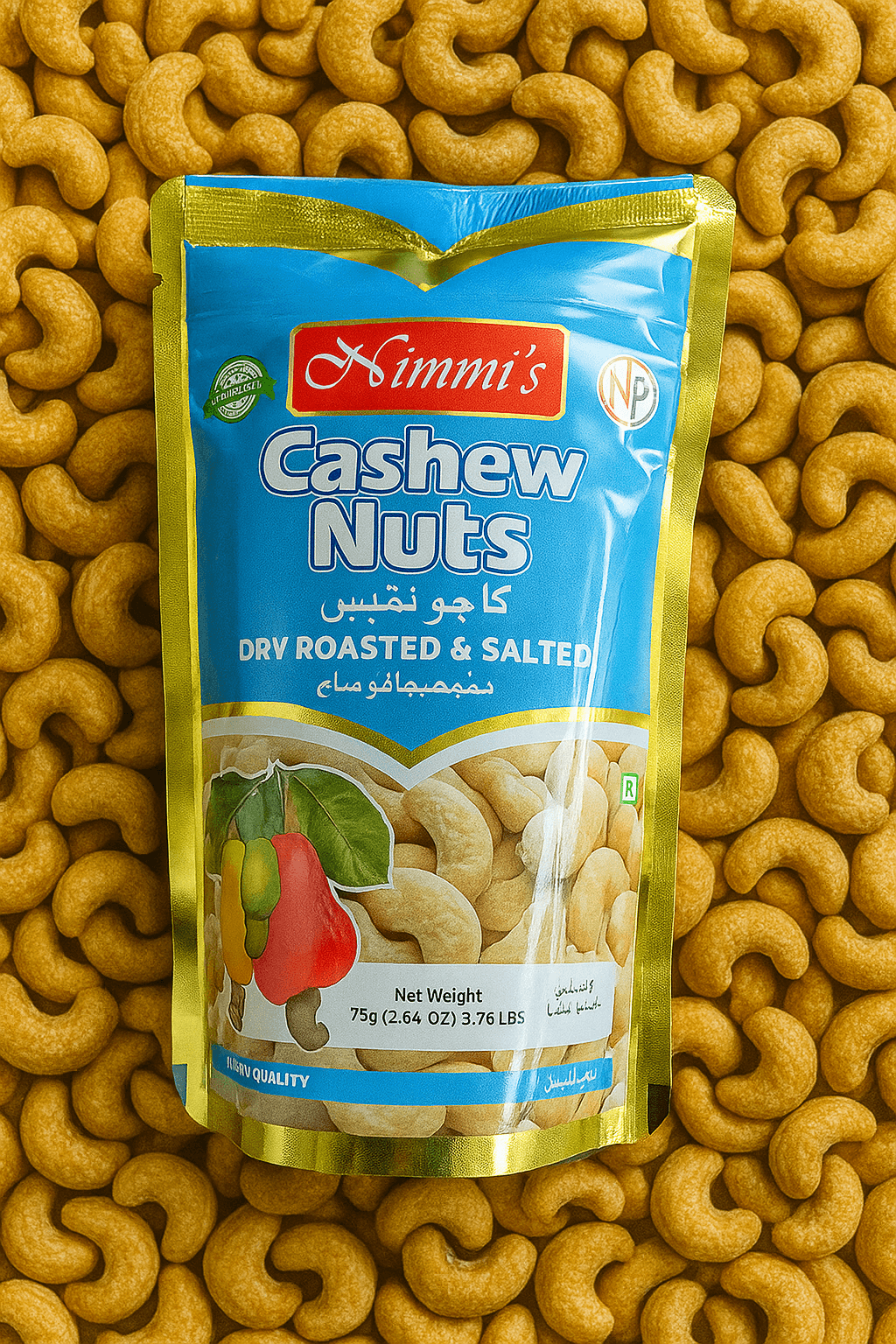 W320 Indian Cashew kernal Dry Roasted & Salted