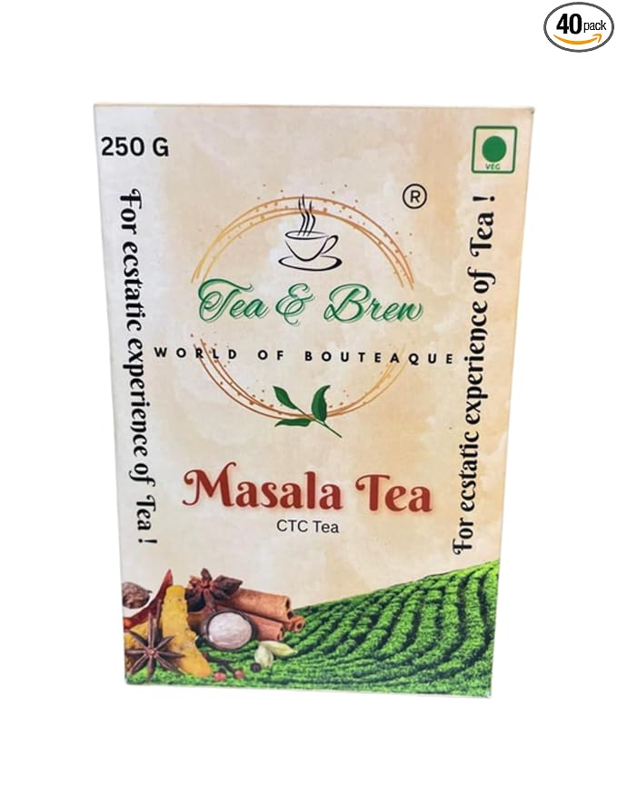 BLACK TEA | MASALA TEA | 250G | BOX | PACK OF 1