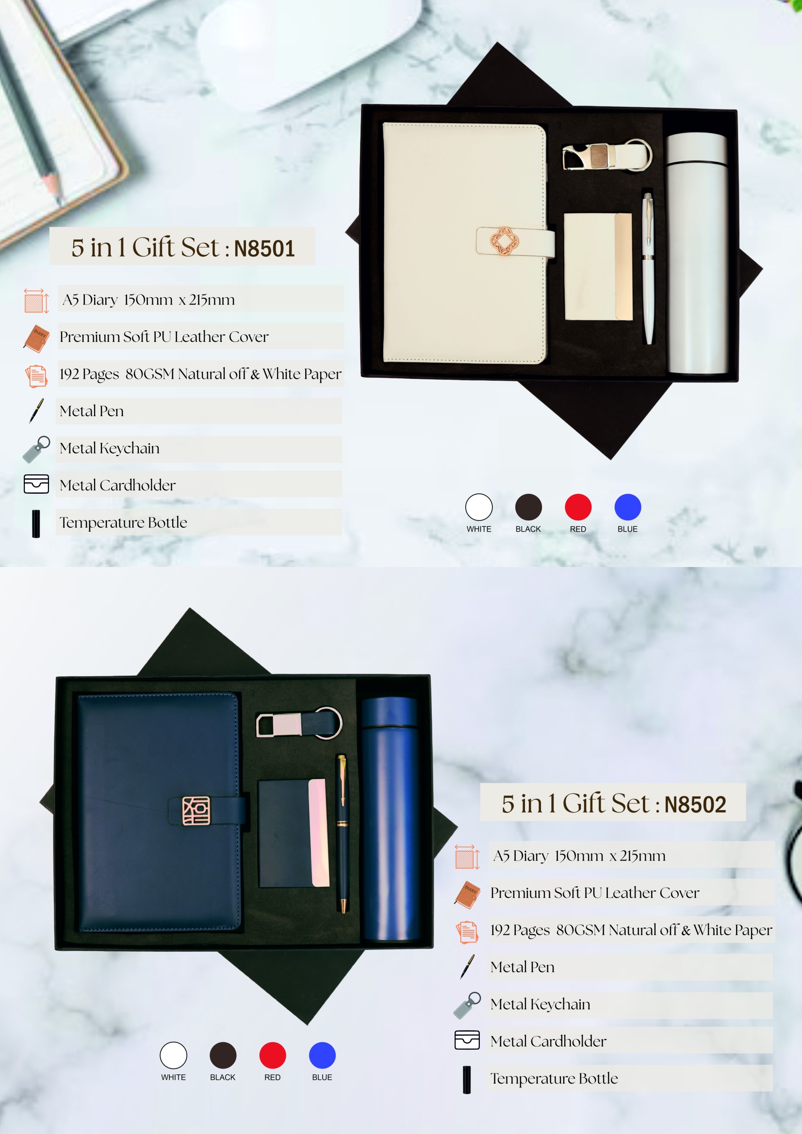 Combo-Diary+Pen+Keychain+CardHolder+Bottle