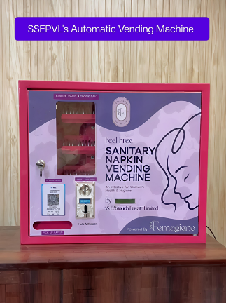 Automatic Sanitary Napkin Vending Machines Capacity- 100 pads