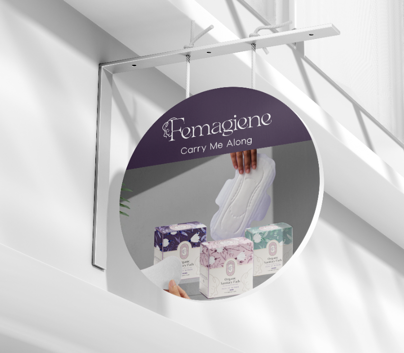 FEMAGIENE™ - ORGANIC  SANITARY NAPKINS 