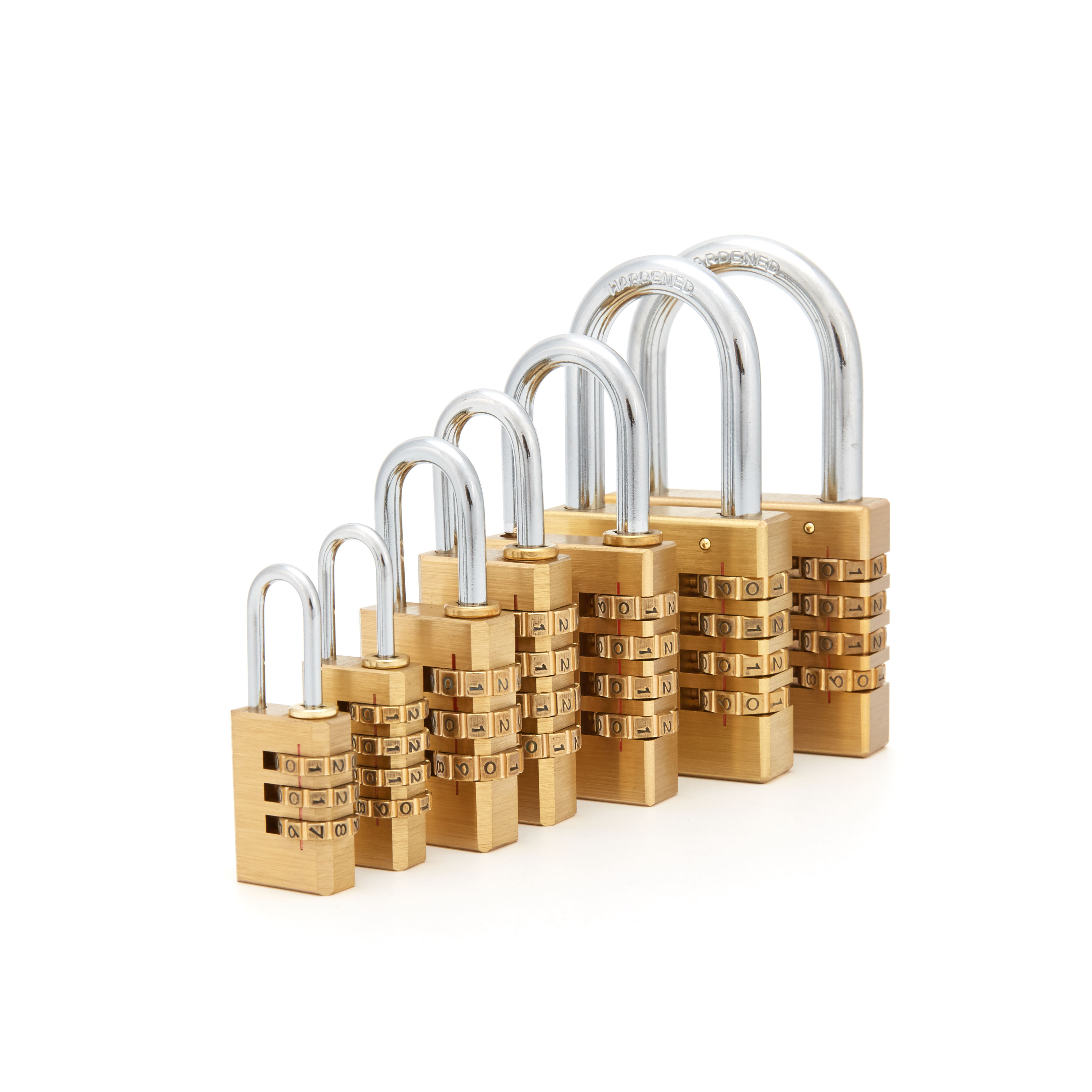 High Security Hardened Number Combination Padlock