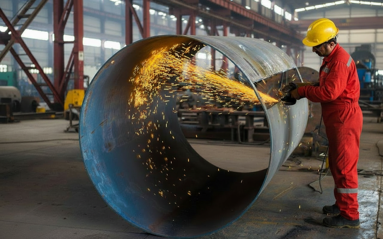 Heavy Industrial Steel Fabrication & Structural Works