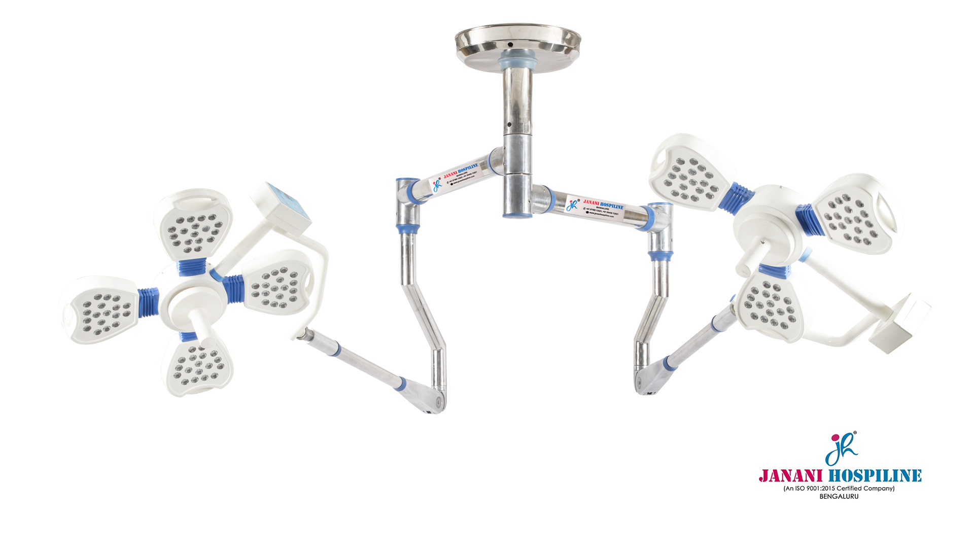 CEILING OT LED LIGHT N04+N03 WITH STANDARD SS ACCESSORIES