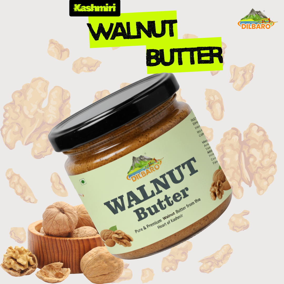 Premium Walnut Butter – Natural | No Added Sugar | Bulk Supply | Export Quality