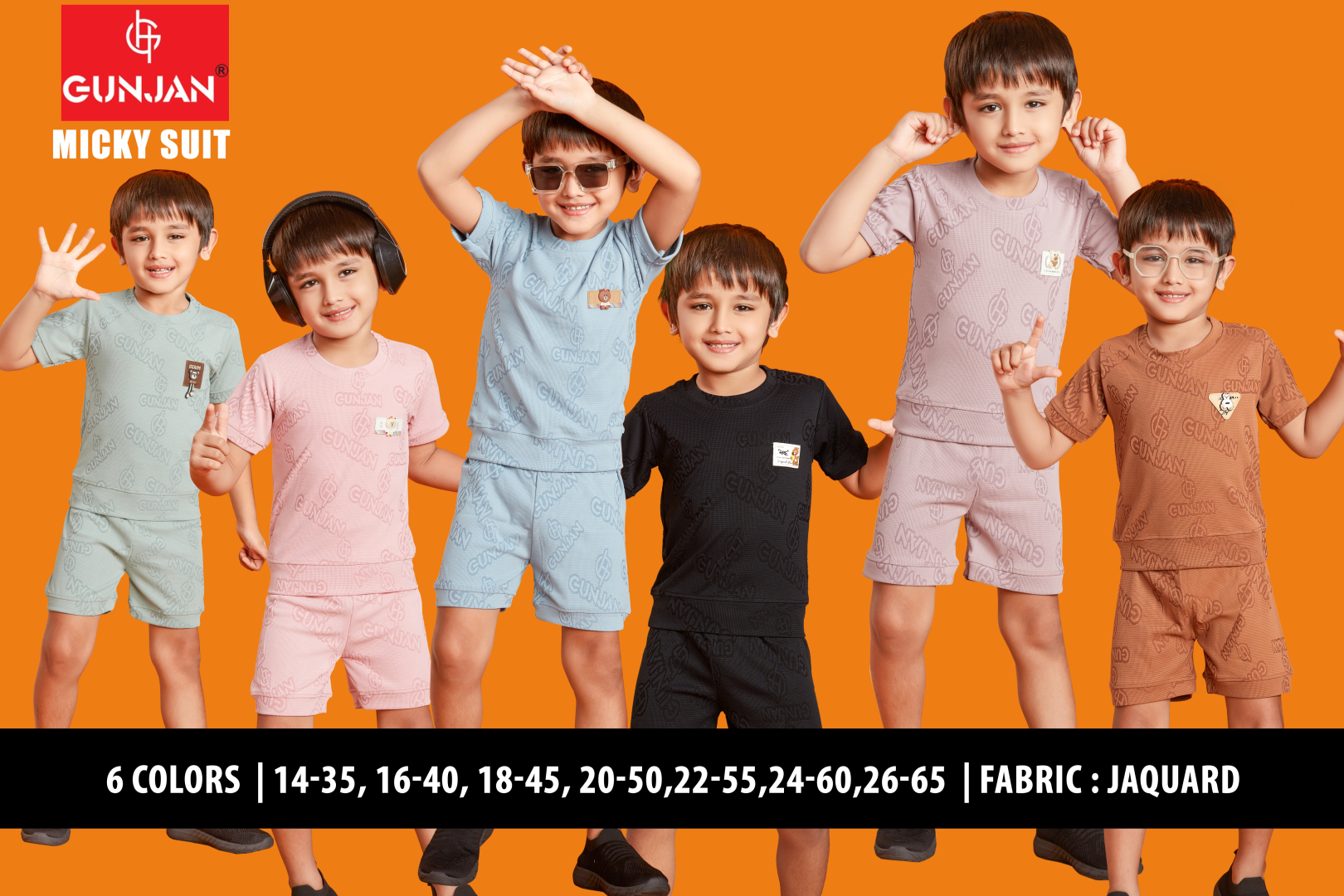 Gunjan suit for kids