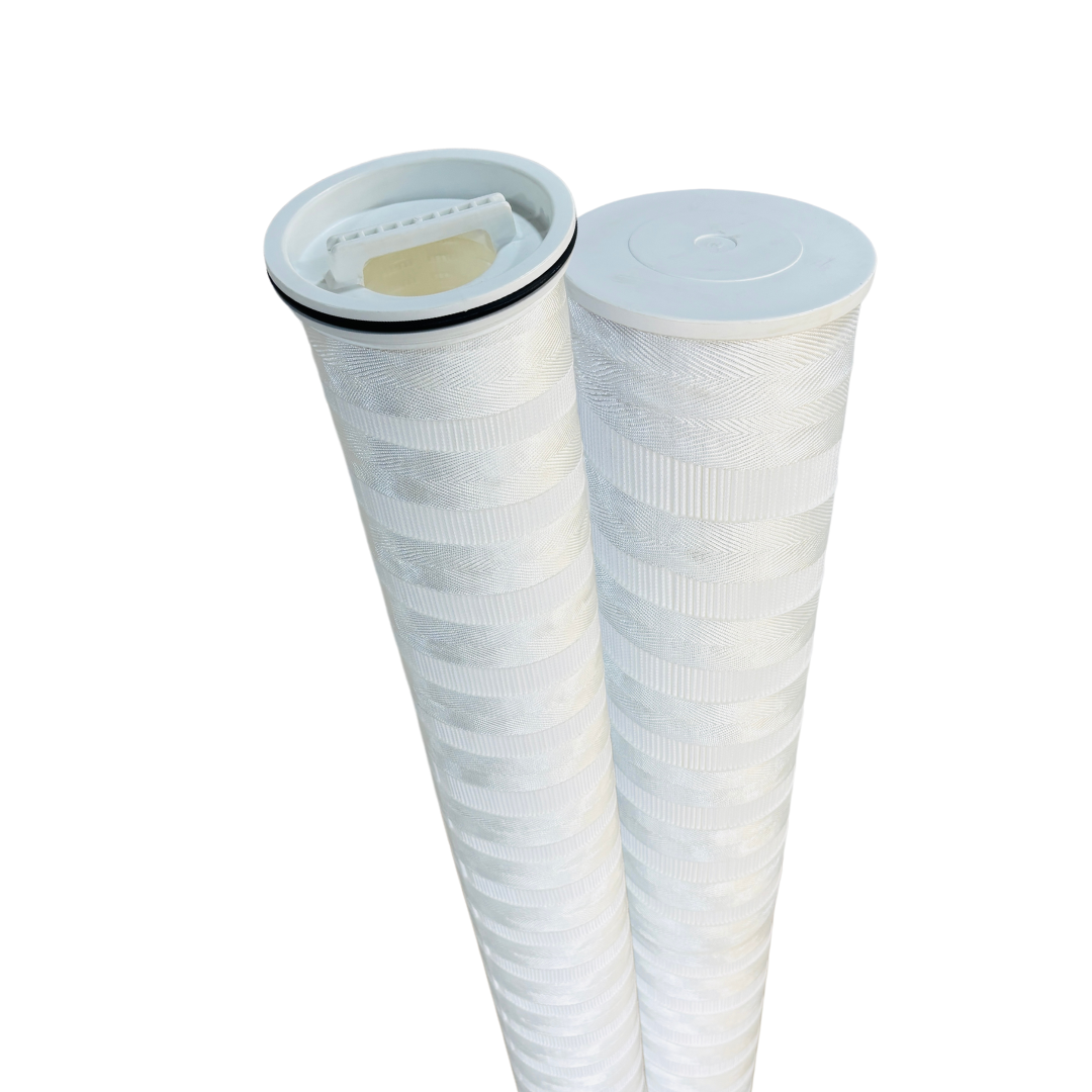 Lean & Rich Amine High Flow Pleated Filter Cartridges