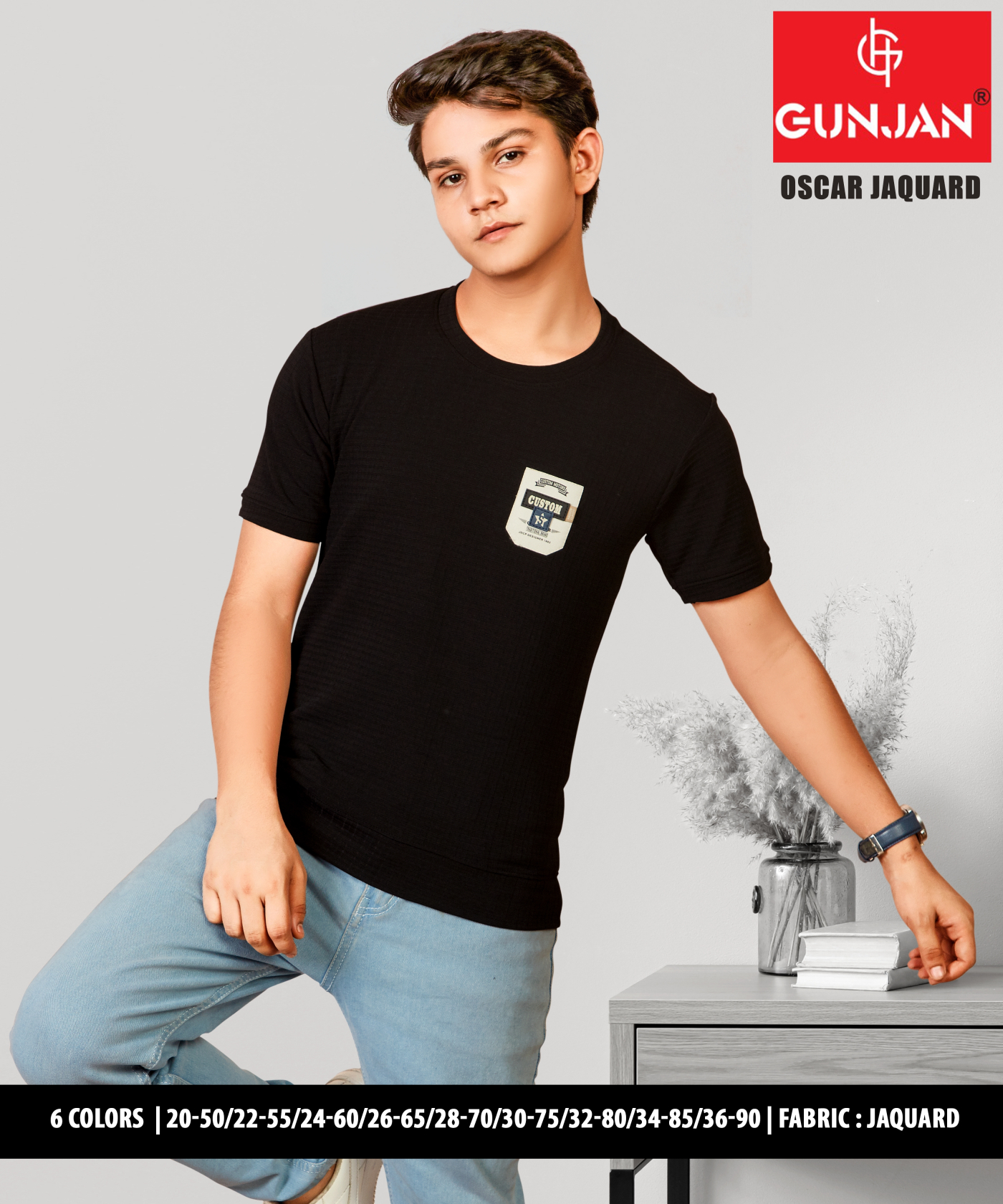 Gunjan Oscar T-shirts for boys