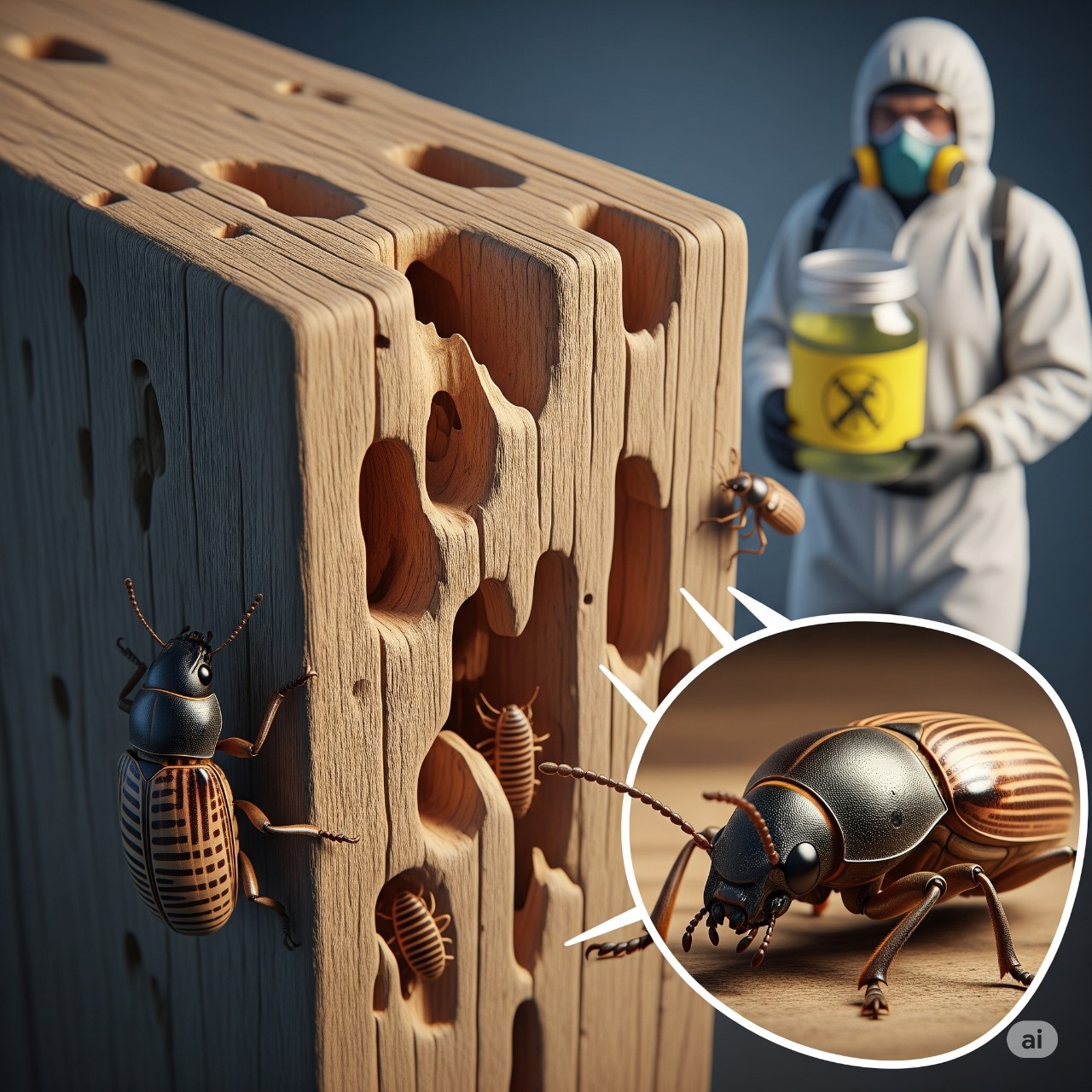 Woodborer Control Treatment