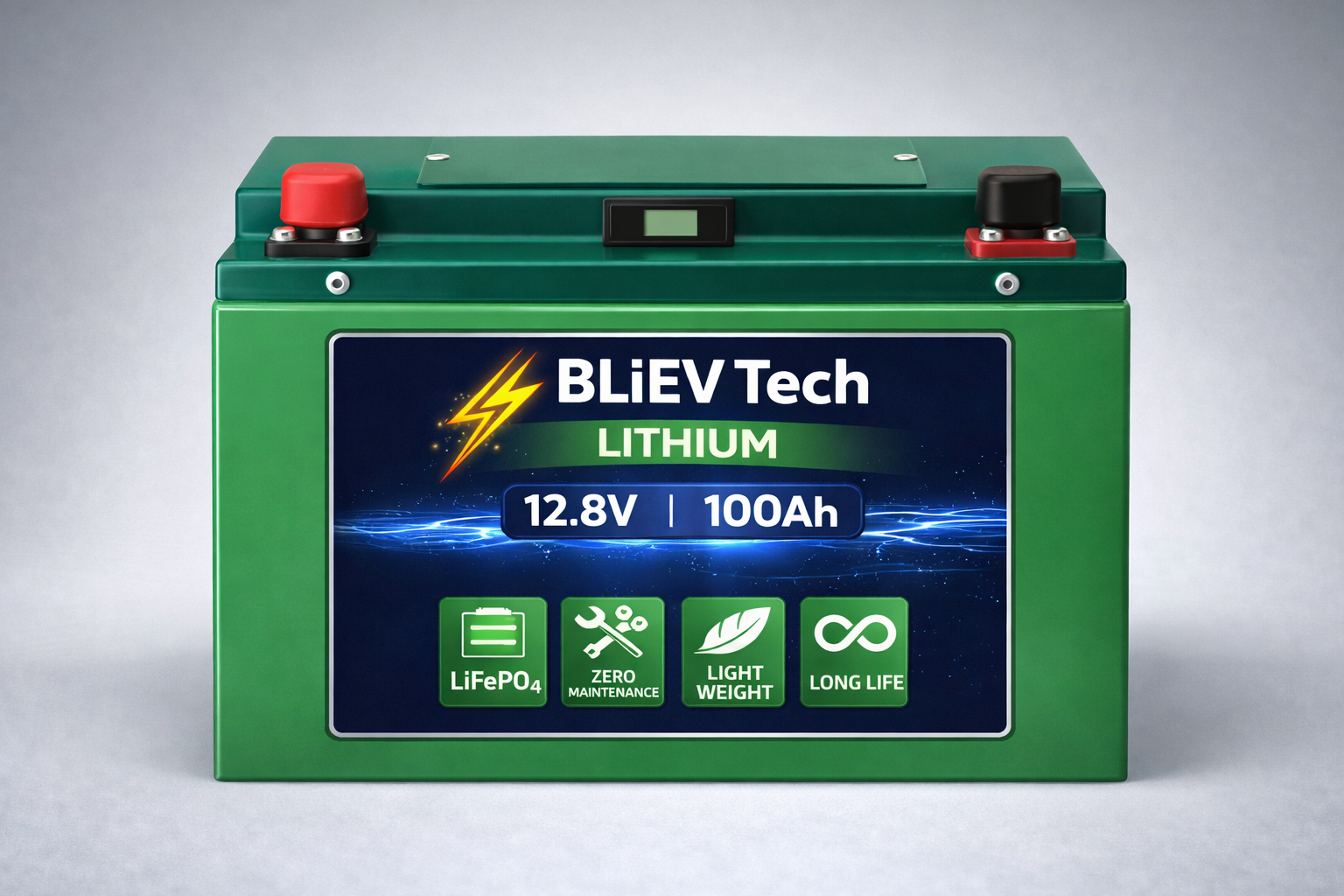 Invertor Battery - BLiEV Tech Lithium Iron Phosphate Battery