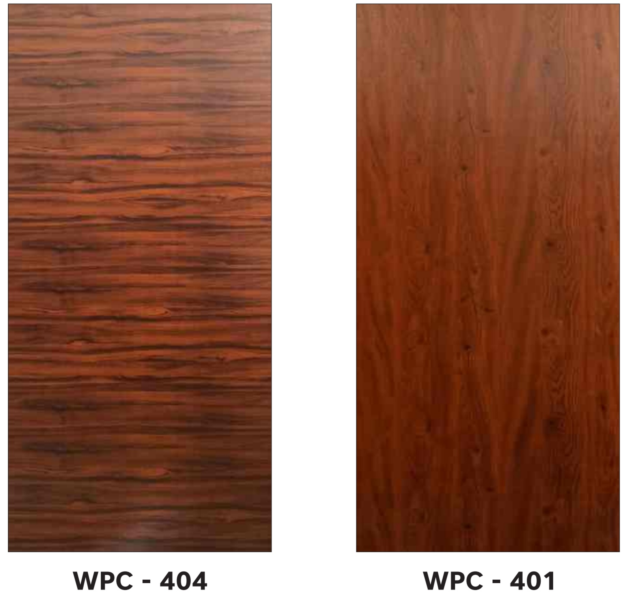 Solid WPC Doors UV Coated -401/404
