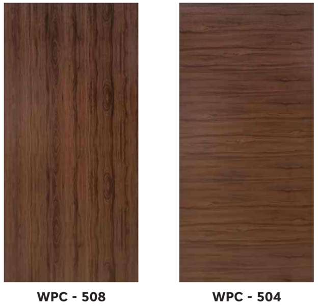 Solid WPC Doors UV Coated - 504/508