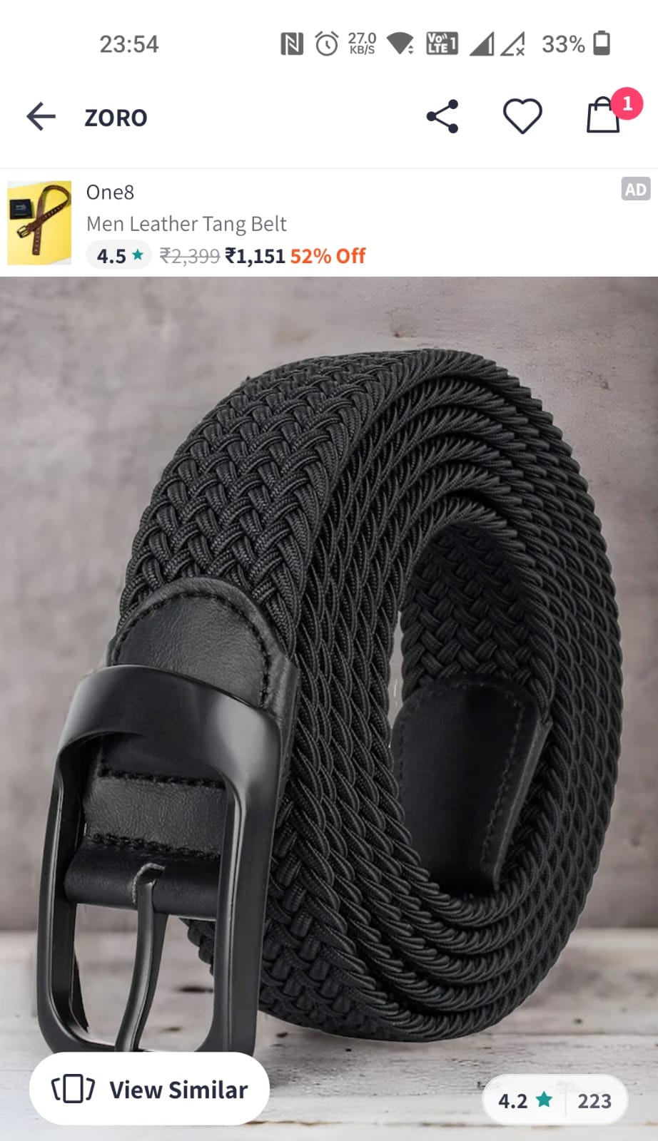 Fashion Designer Leather Belt