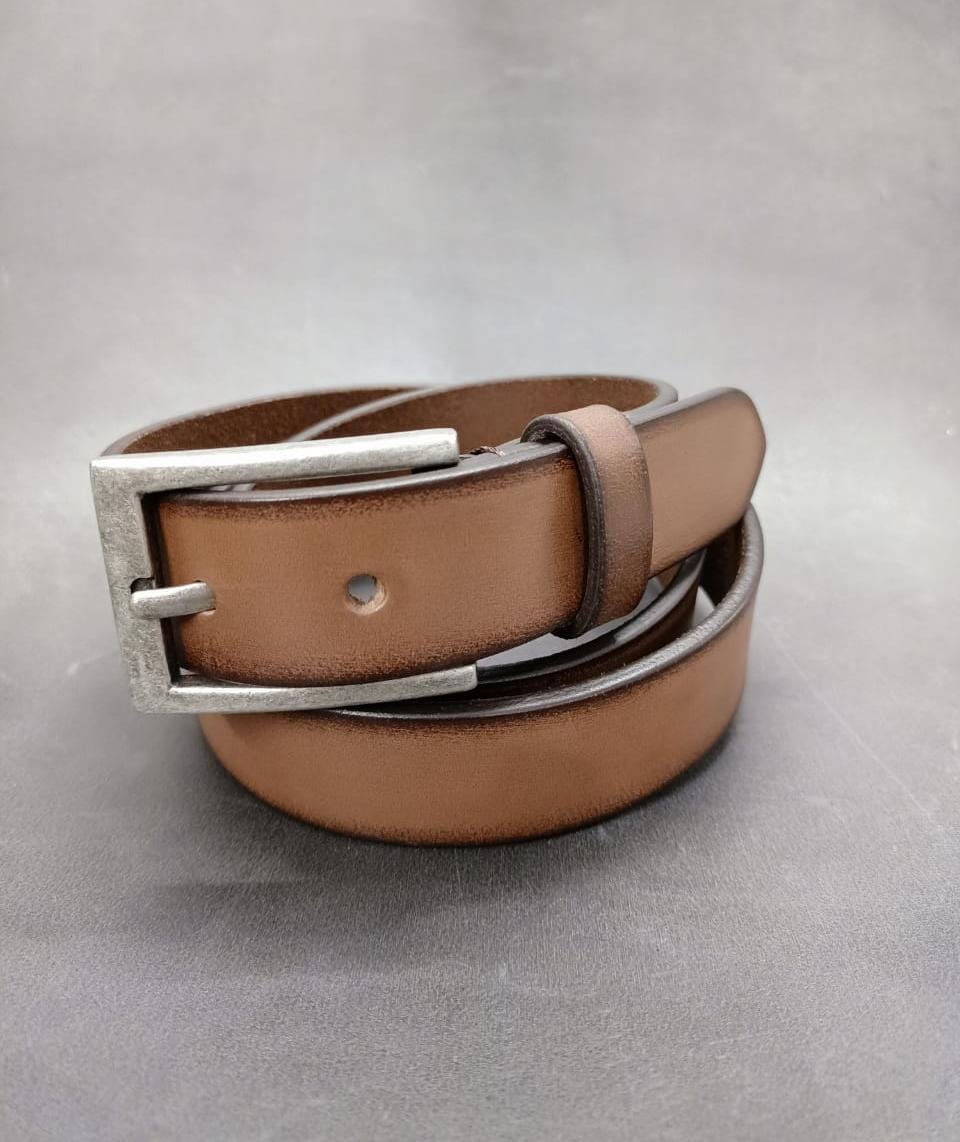 Brown Genuine Leather Belt