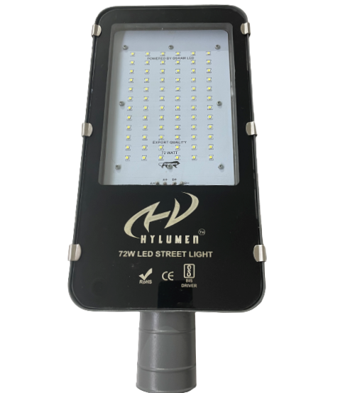 72Watt LED GLASS STREET LIGHT